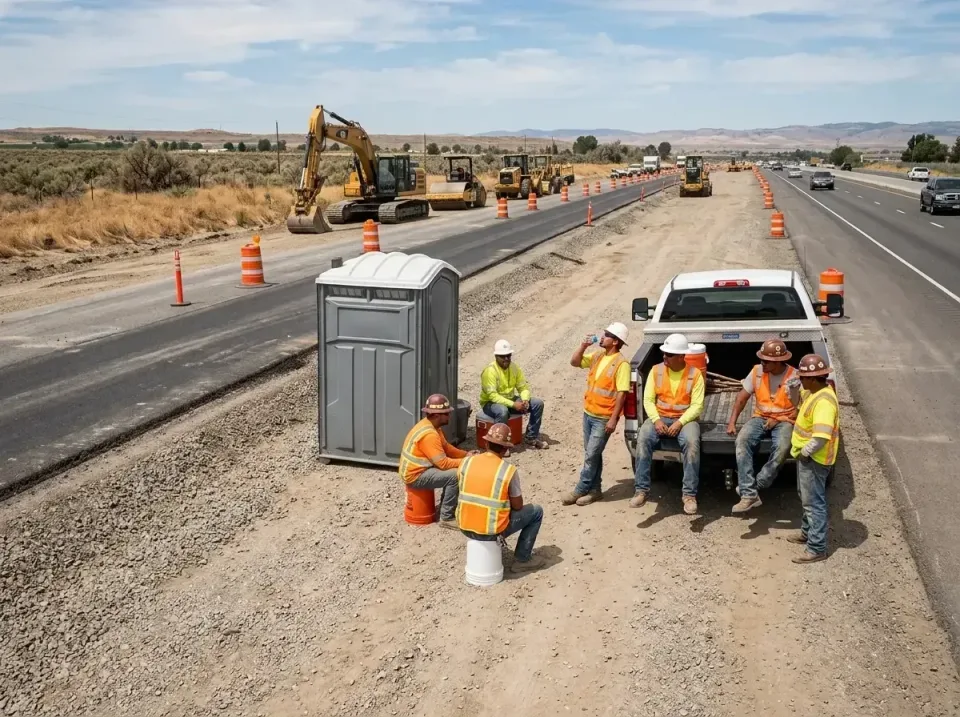 highway-road-construction-crew-007 — frequently asked questions, Porta Potty and Restroom Rentals in Christiana, TN